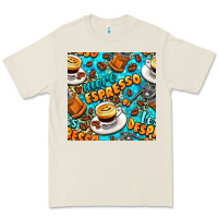 Bone more espresso less despresso coffee with leopard seamless pattern bbs Premium Tee - BundleAndBundleShop