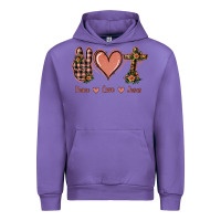Tulip Peace Love Jesus Urban Hoodie - Jasminsmagicworld