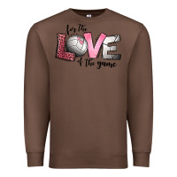 Chestnut for the love of the game volleyball Premium Sweatshirt - Jasminsmagicworld
