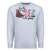 Heather Grey for the love of the game volleyball Premium Sweatshirt - Jasminsmagicworld
