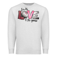 Oatmeal Heather for the love of the game volleyball Premium Sweatshirt - Jasminsmagicworld
