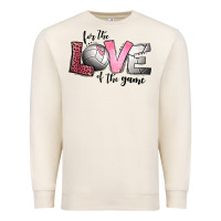 Sandshell for the love of the game volleyball Premium Sweatshirt - Jasminsmagicworld