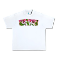 White Stuck On You Urban Heavy Tee - CowhideDigitalArt