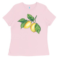 Bubblegum Pink lemons Ladies Tee - BundleAndBundleShop