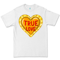 White valentine's day hearts Premium Tee - FaDigitalArtStudio
