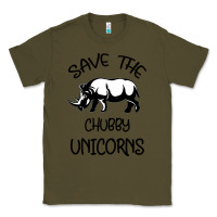 Army Green save the chubby unıcorns Classic Tee - Bettercallsaul
