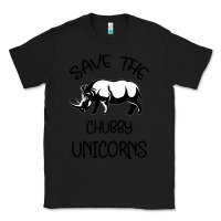 Black save the chubby unıcorns Classic Tee - Bettercallsaul