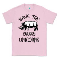 Bubblegum Pink save the chubby unıcorns Classic Tee - Bettercallsaul
