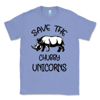 Colony Blue save the chubby unıcorns Classic Tee - Bettercallsaul