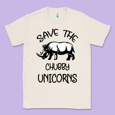 Save The Chubby Unıcorns Classic Tee Designed By Bettercallsaul
