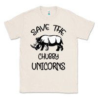 Natural save the chubby unıcorns Classic Tee - Bettercallsaul