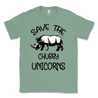 Sage save the chubby unıcorns Classic Tee - Bettercallsaul