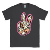 Smoke Jack Russel Peace Sign Classic Tee - Jasminsmagicworld
