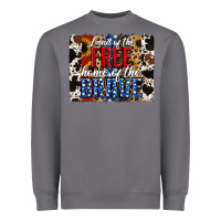 Storm land of the free  th of july brushstroke Heavyweight Sweatshirt - Jasminsmagicworld