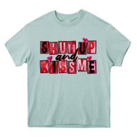 Arona Shut up and kiss me Heavy Core Tee - FaDigitalArtStudio