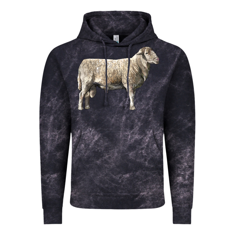 Katahdin Sheep Vintage Hoodie by LillyAllenDesigns | Teevron