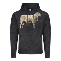 Vintage Black katahdin sheep Vintage Hoodie - LillyAllenDesigns