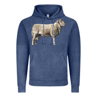 Vintage Denim katahdin sheep Vintage Hoodie - LillyAllenDesigns