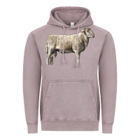 Vintage Zinc katahdin sheep Vintage Hoodie - LillyAllenDesigns