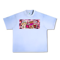 Grape Ice Valentine Coffee Urban Heavy Tee - CowhideDigitalArt