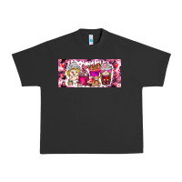 Pigment Black Valentine Coffee Urban Heavy Tee - CowhideDigitalArt