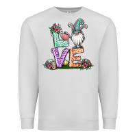 Dove Grey easter gnome easter bunny gnome Premium Sweatshirt - Jasminsmagicworld