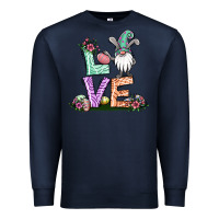 Navy easter gnome easter bunny gnome Premium Sweatshirt - Jasminsmagicworld