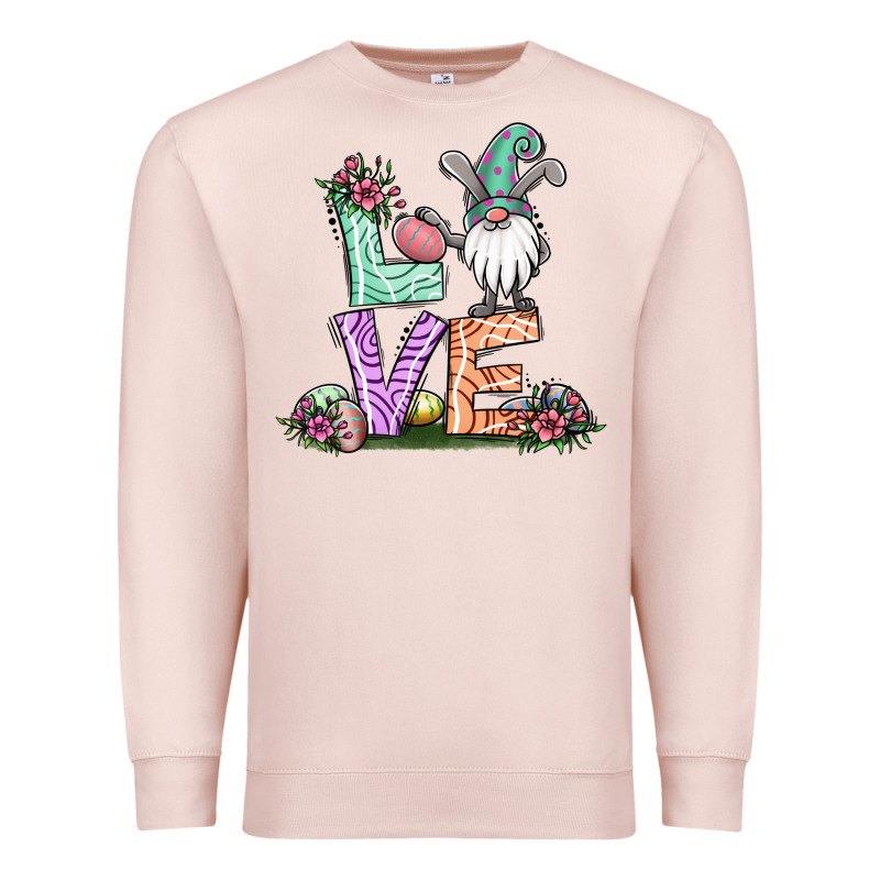 Easter Gnome Easter Bunny Gnome Premium Sweatshirt by Jasminsmagicworld | Teevron