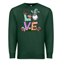 Sports Green easter gnome easter bunny gnome Premium Sweatshirt - Jasminsmagicworld