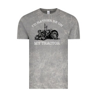 Cloud Rock I'D Rather Be On My Tractor Vintage Tee - Bettercallsaul