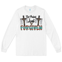 White no perfect just forgiven Long Sleeve Tee - CowhideDigitalArt