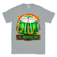 Heather Grey St. Patrick's Day beer Classic Tee - OliviaCreatesArt