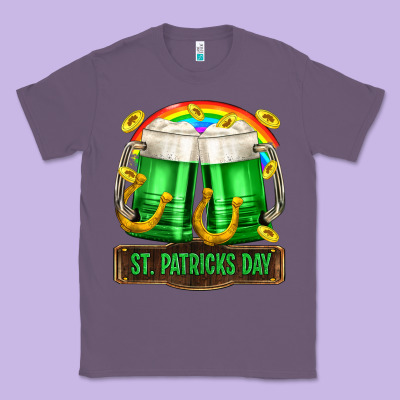 St. Patrick's Day Beer Classic Tee Designed By Oliviacreatesart