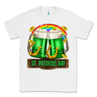 White St. Patrick's Day beer Classic Tee - OliviaCreatesArt