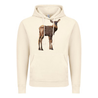 Vintage Artic elk fawn deer Vintage Hoodie - LillyAllenDesigns