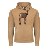 Vintage Camel elk fawn deer Vintage Hoodie - LillyAllenDesigns