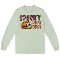 Matcha spooky pumpkin Long Sleeve Tee - SublimationCraftShop