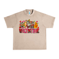 French Oak Nacho Valentine Urban Heavy Tee - CowhideDigitalArt