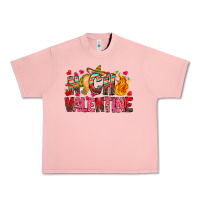 Salmon Nacho Valentine Urban Heavy Tee - CowhideDigitalArt