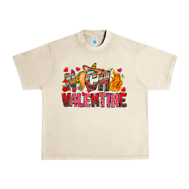 Nacho Valentine Urban Heavy Tee by CowhideDigitalArt | Teevron