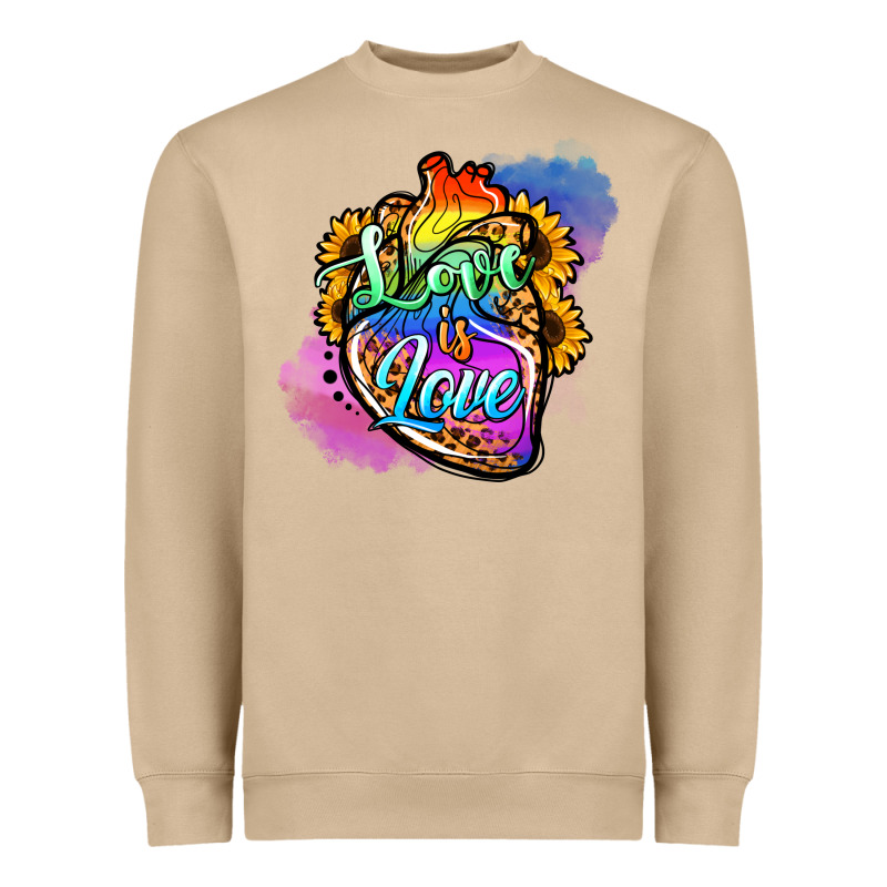 Love Is Love Pride Heavyweight Sweatshirt by Jasminsmagicworld | Teevron