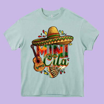 Mini Cita Heavy Core Tee Designed By Fadigitalartstudio