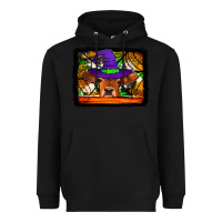 Black halloween heifer Heavyweight Hoodie - Jasminsmagicworld
