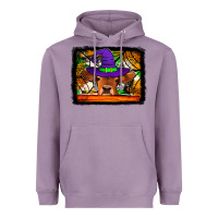 Lavender halloween heifer Heavyweight Hoodie - Jasminsmagicworld