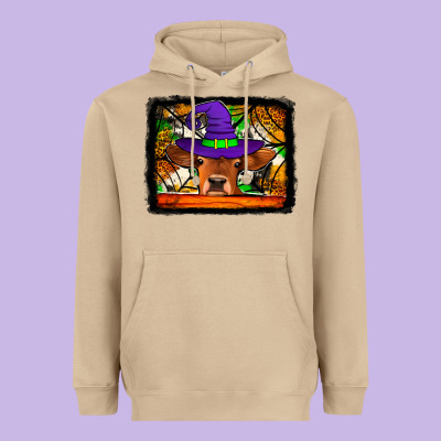 Halloween Heifer Heavyweight Hoodie Designed By Jasminsmagicworld