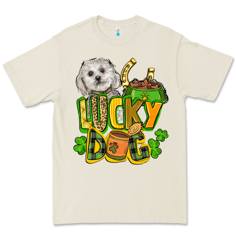 Lucky Dog St. Patrick's Premium Tee by FaDigitalArtStudio | Teevron