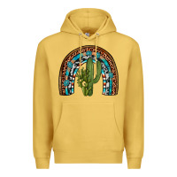 Antique Gold revize cactus gemstone rainbow Premium Hoodie - Artiststas