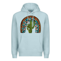 Blue Mist revize cactus gemstone rainbow Premium Hoodie - Artiststas