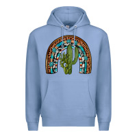Colony Blue revize cactus gemstone rainbow Premium Hoodie - Artiststas
