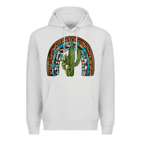 Dove Grey revize cactus gemstone rainbow Premium Hoodie - Artiststas